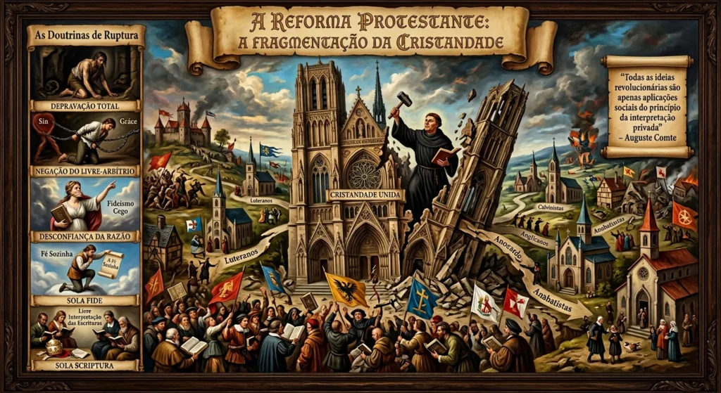 a igreja sob ataque