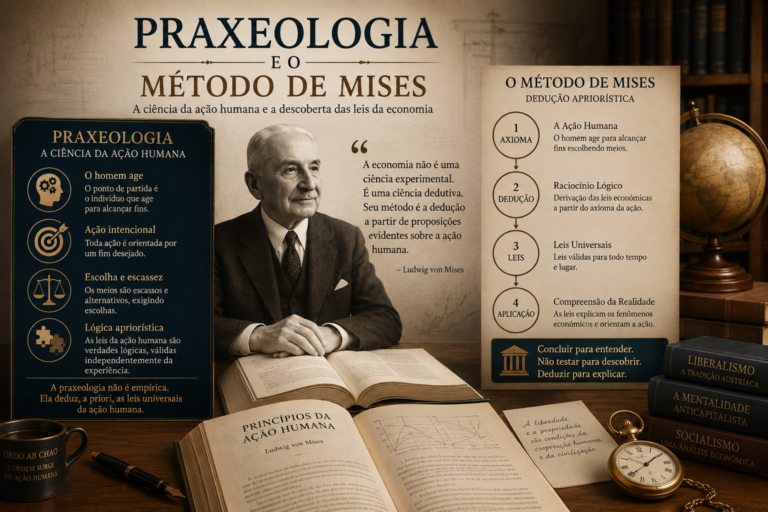 Praxeologia e o método de mises