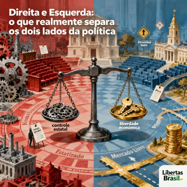 direita e esquerda