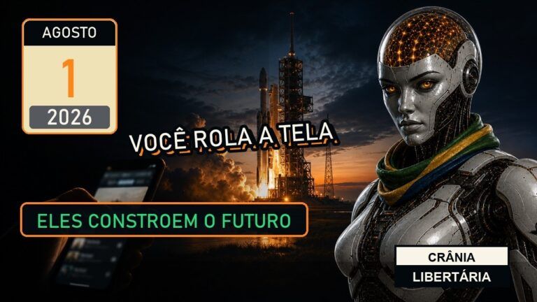 Capa editorial: Sua atenção está construindo liberdade ou financiando a própria distração?